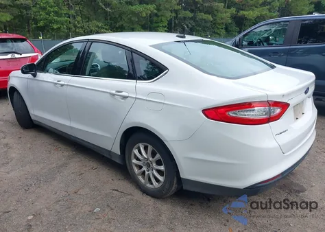 2016 Ford Fusion S from USA, damaged, VIN 3FA6P0G75GR369316